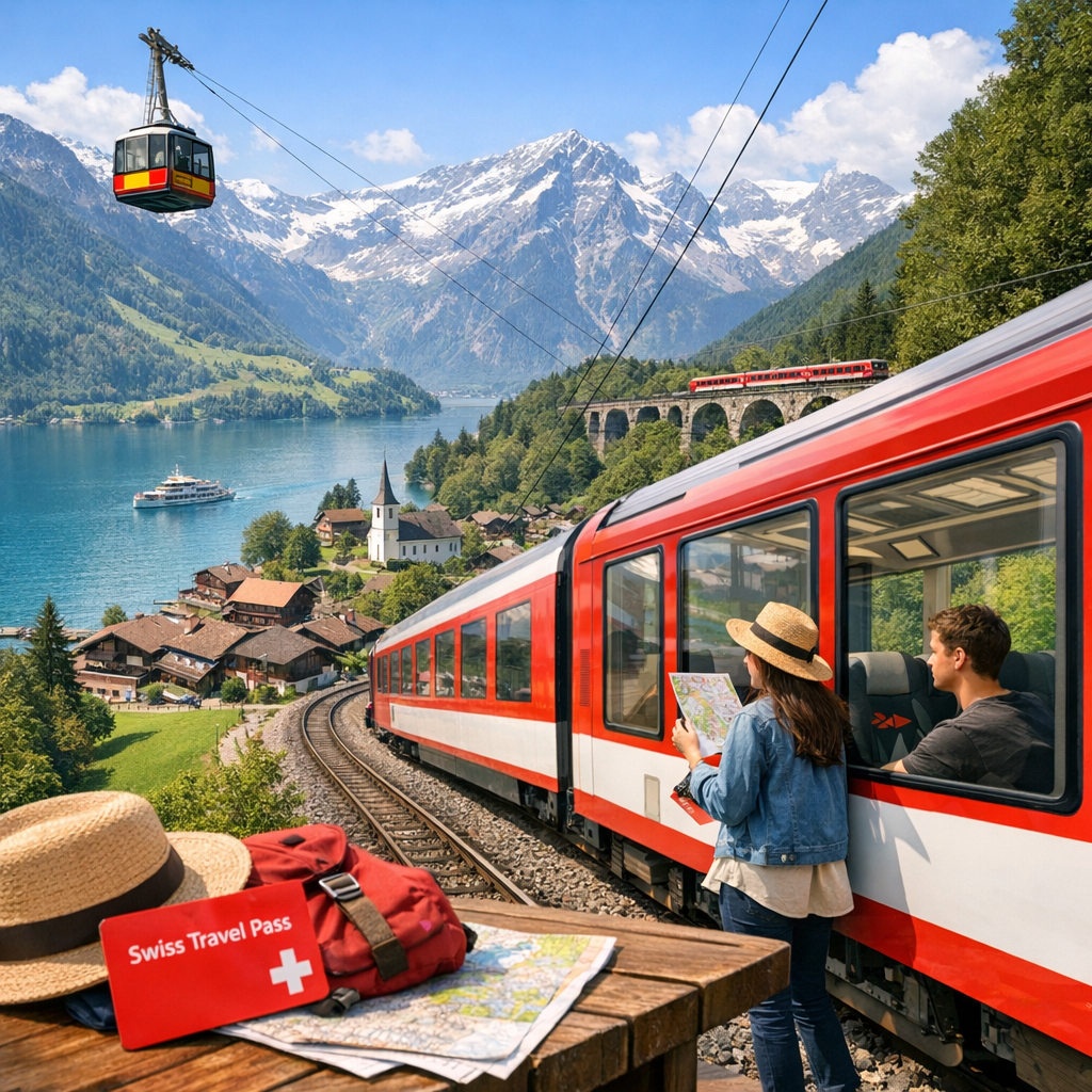 Швейцария без машины: как использовать Swiss Travel Pass для экономии